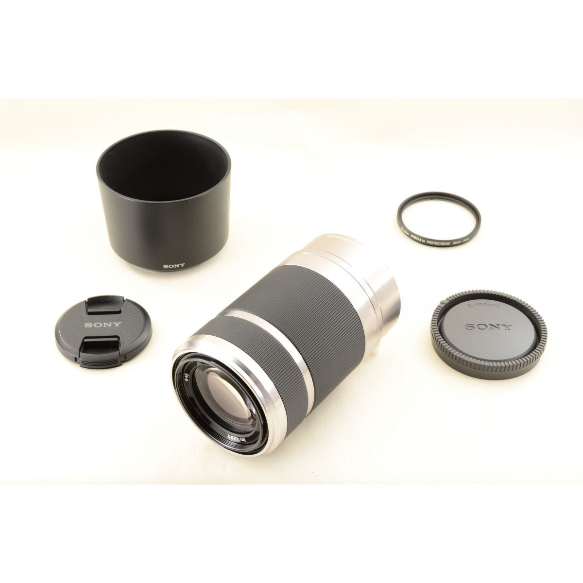 【中古】Sony E 55-210mm f/4.5-6.3 OSS SEL55210 ズーム 交換レンズ フード ソニー カメラレンズ