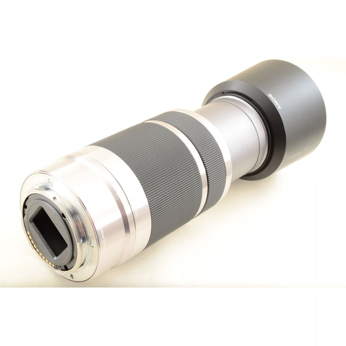 【中古】Sony E 55-210mm f/4.5-6.3 OSS SEL55210 ズーム 交換レンズ フード ソニー カメラレンズ