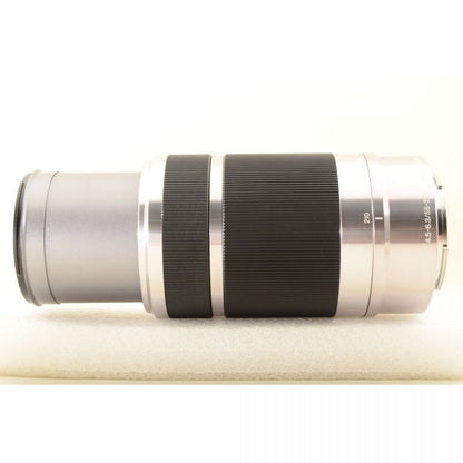 【中古】Sony E 55-210mm f/4.5-6.3 OSS SEL55210 ズーム 交換レンズ フード ソニー カメラレンズ