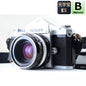 【中古】Nikon F アイレベル シルバー 35mm フィルムカメラ + NIKKOR-H Auto 50mm f/2 非Ai 標準 単焦点レンズ ニコン S/N: 7204004
