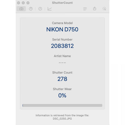 【中古】Nikon D750 24.3MP 一眼レフ デジタルカメラ