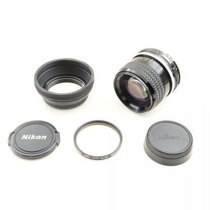 【中古】Nikon Ai Nikkor 85mm F2 Nikon Fマウント用 単焦点レンズ ニコン カメラレンズ 交換レンズ