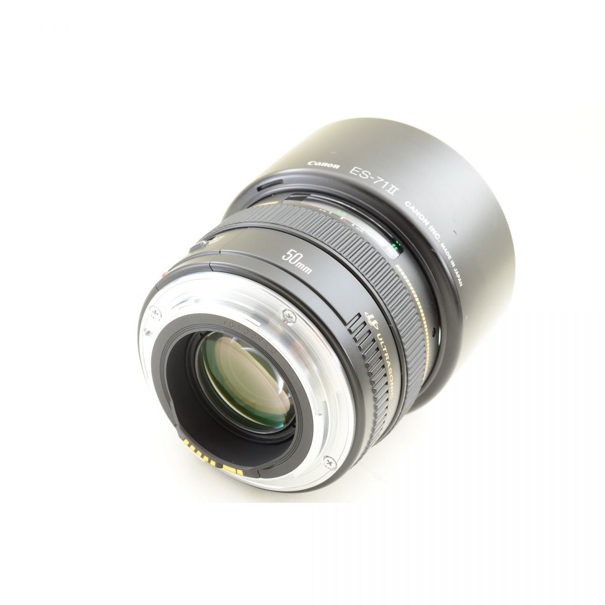 【中古】Canon EF 50mm f/1.4 USM 単焦点レンズ フード付 キャノン カメラレンズ 交換レンズ