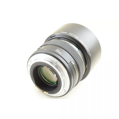 【中古】Canon EF 50mm f/1.4 USM 単焦点レンズ フード付 キャノン カメラレンズ 交換レンズ