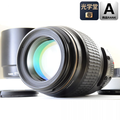 【中古】Canon EF 100mm F2.8 MACRO USM 単焦点レンズ フード カメラレンズ