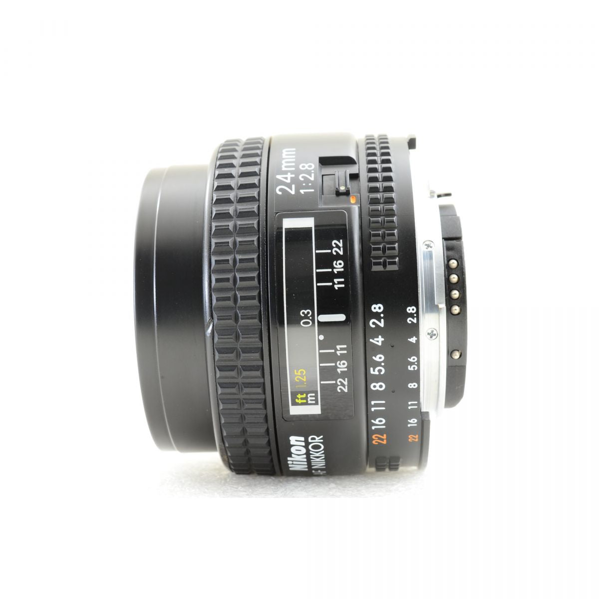 【中古】Nikon AF 24mm F2.8 単焦点レンズ 元箱 ニコン カメラレンズ 交換レンズ