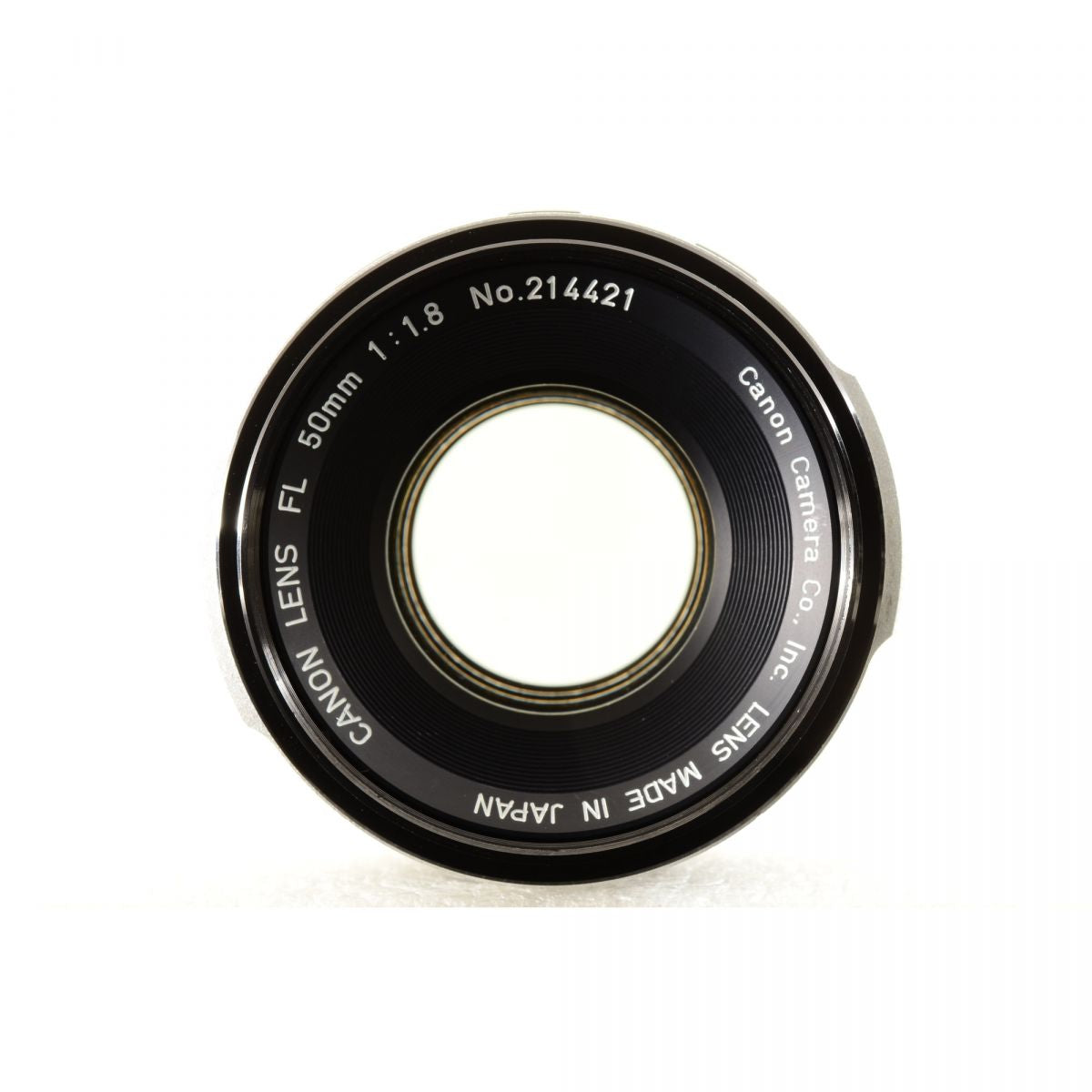 【中古】Canon FL 50mm f/1.8 標準 単焦点レンズ マニュアルフォーカス キャノン S/N: 214421