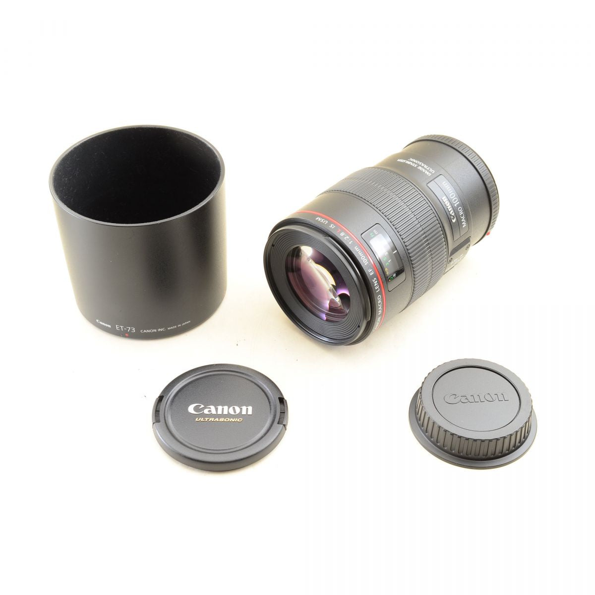 Canon EF 100mm F2.8L マクロ IS USM 単焦点 Canon EFマウント用 フード カメラレンズ 交換レンズ キヤノン