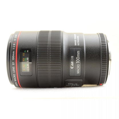 Canon EF 100mm F2.8L マクロ IS USM 単焦点 Canon EFマウント用 フード カメラレンズ 交換レンズ キヤノン