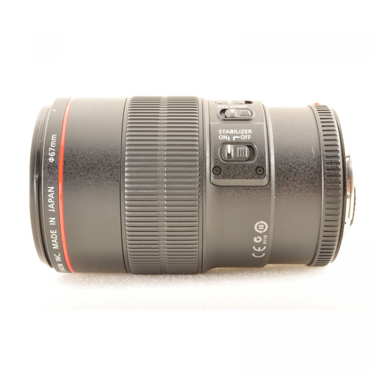 【中古】Canon EF 100mm f/2.8 L Macro IS USM キヤノン 単焦点 AF 交換レンズ , フード付き