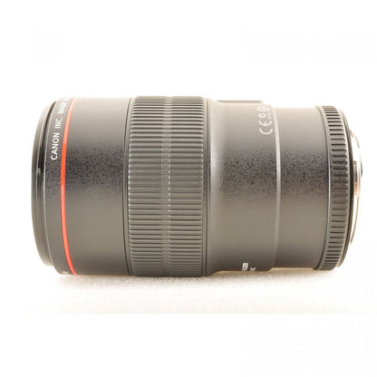 【中古】Canon EF 100mm f/2.8 L Macro IS USM キヤノン 単焦点 AF 交換レンズ , フード付き