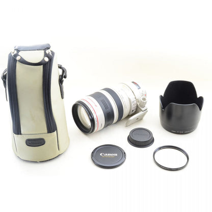 【中古】Canon EF 100-400mm f/4.5-5.6 L IS USM フード ケース ズーム カメラレンズ 交換レンズ キャノン