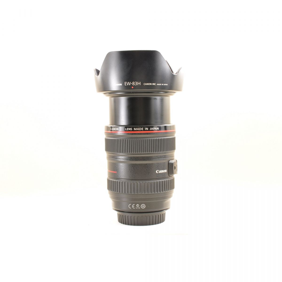 【中古】Canon EF 24-105mm f/4L IS USM ズーム フード カメラレンズ 交換レンズ キャノン