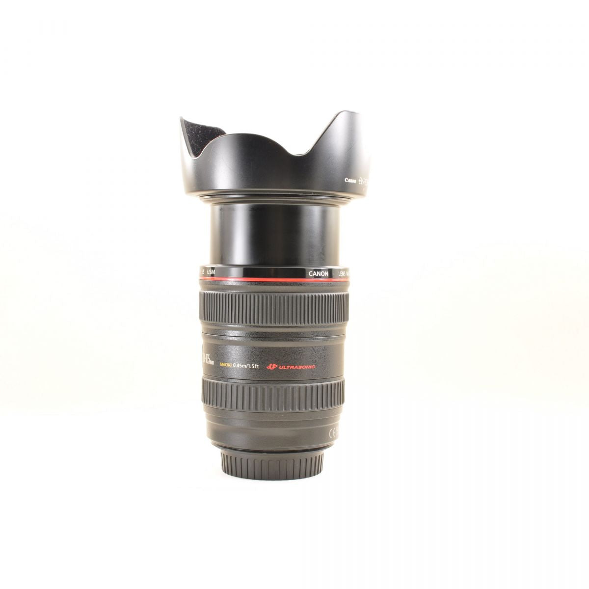 【中古】Canon EF 24-105mm f/4L IS USM ズーム フード カメラレンズ 交換レンズ キャノン