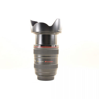 【中古】Canon EF 24-105mm f/4L IS USM ズーム フード カメラレンズ 交換レンズ キャノン