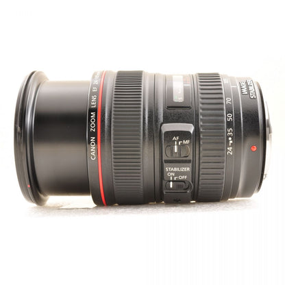 【中古】Canon EF 24-105mm f/4L IS USM ズーム フード カメラレンズ 交換レンズ キャノン
