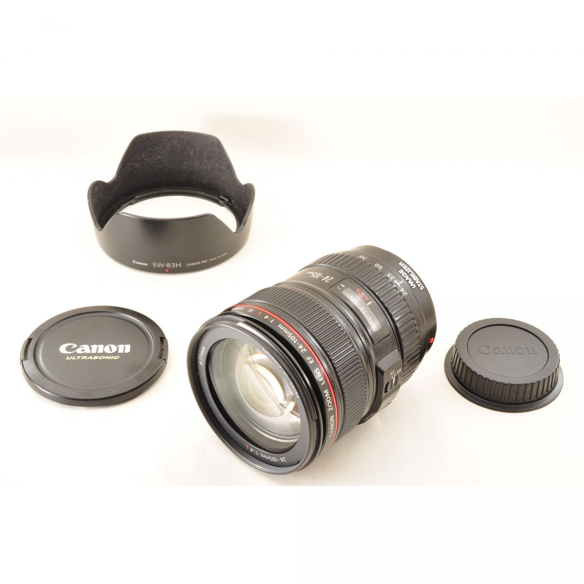 【中古】Canon EF 24-105mm f/4 L IS USM IS USM ズームレンズ フード キャノン カメラレンズ 交換レンズ