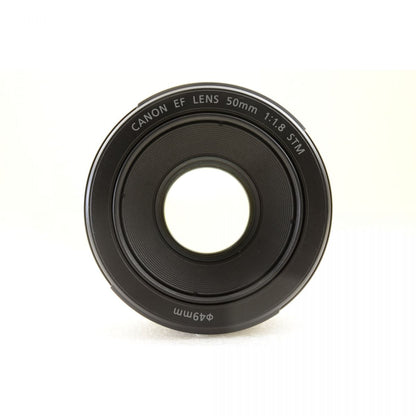【中古】Canon EF 50mm f/1.8 STM 単焦点レンズ EFマウント用