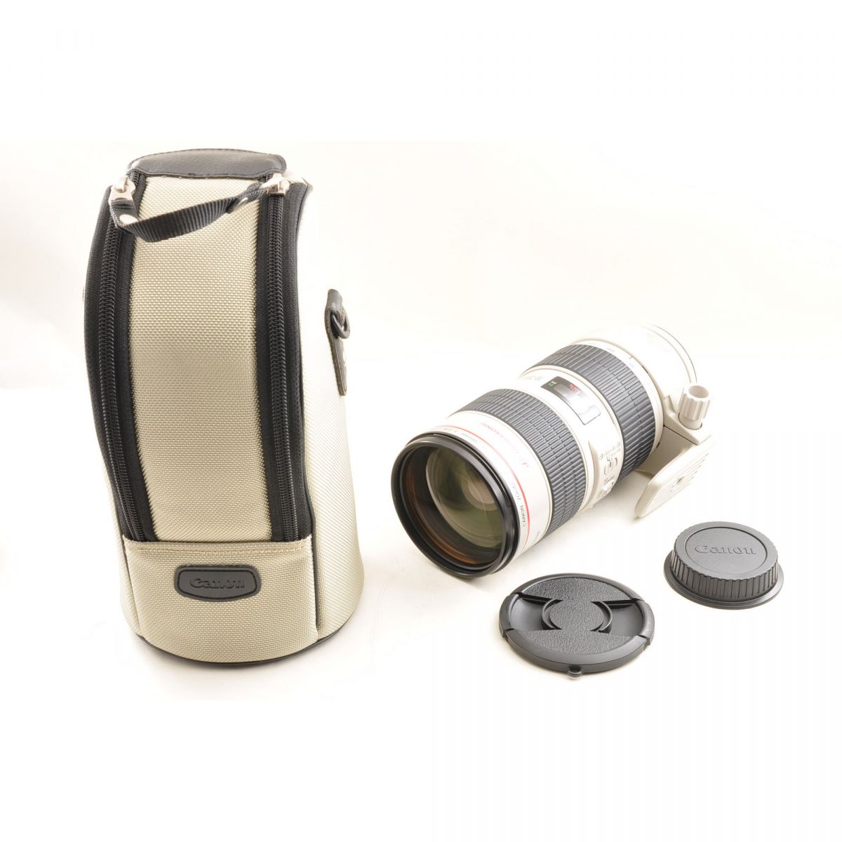 【中古】Canon EF 70-200mm f/2.8 L IS USM ケース ズーム カメラレンズ 交換レンズ キャノン
