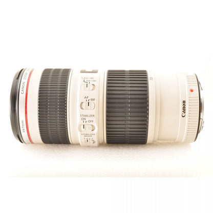 【中古】Canon EF 70-200mm f/4L IS USM フード ズーム カメラレンズ 交換レンズ キャノン