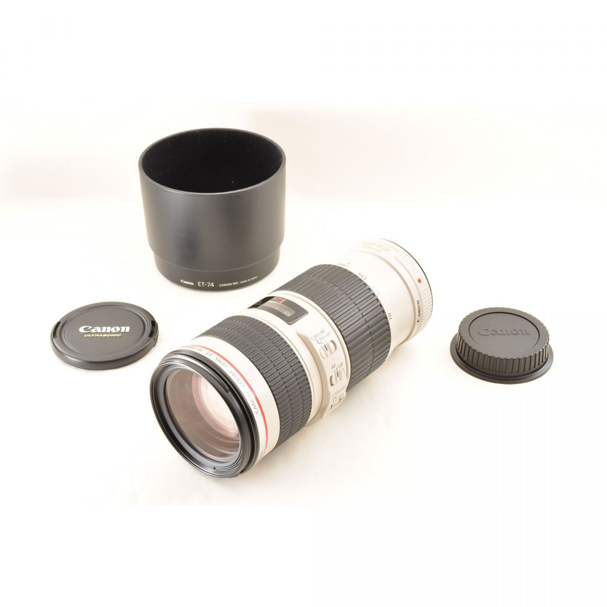 【中古】Canon EF 70-200mm f/4L IS USM フード ズーム カメラレンズ 交換レンズ キャノン