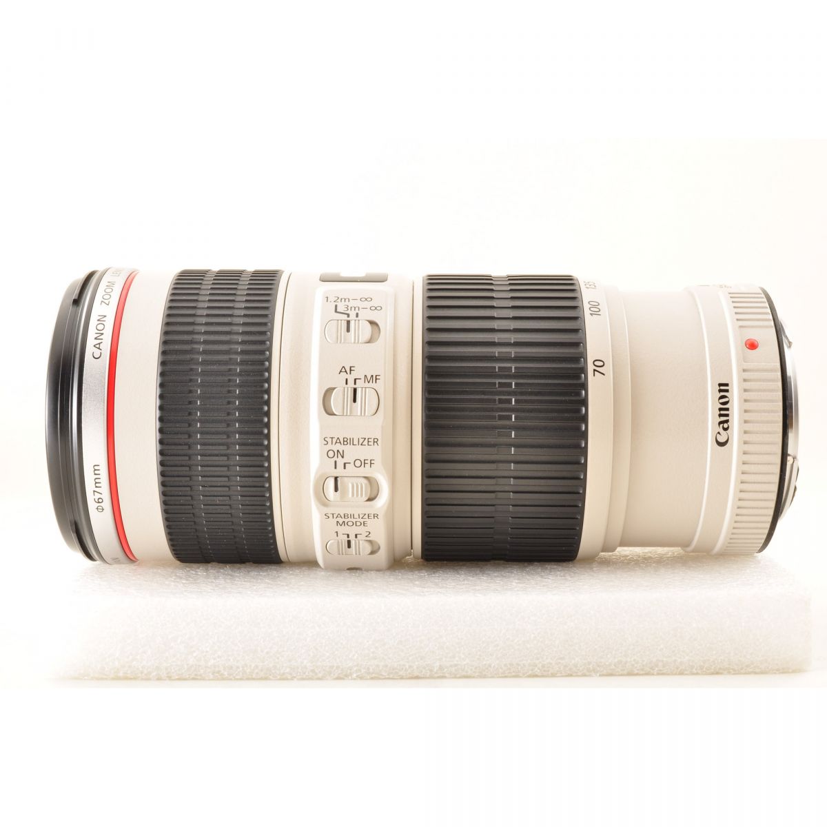 【中古】Canon EF 70-200mm f/4L IS USM フード ズーム カメラレンズ 交換レンズ キャノン