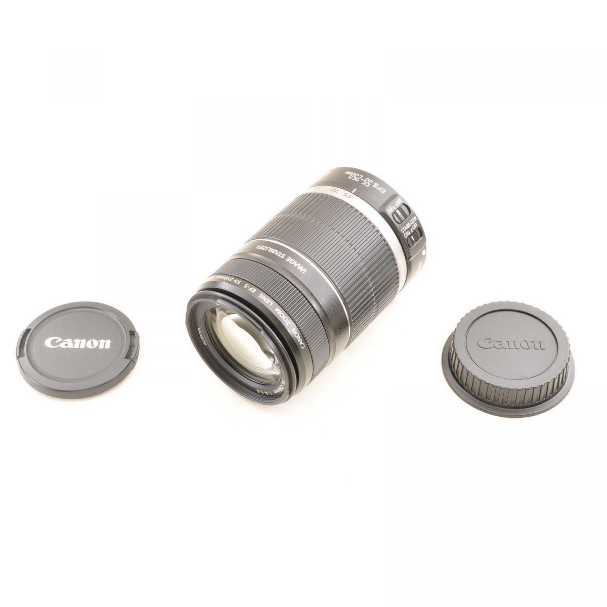 【中古】Canon EF-S 55-250mm f4-5.6 IS  EFマウント用 カメラレンズ 交換レンズ キャノン