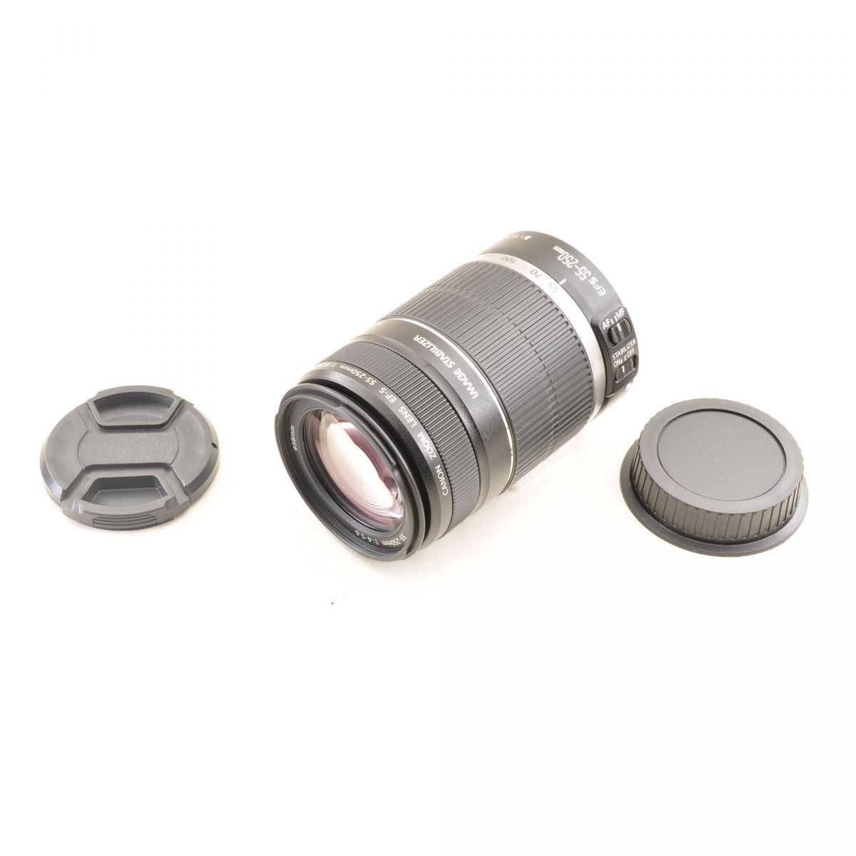 【中古】Canon EF-S 55-250mm f/4-5.6 IS ズーム カメラレンズ 交換レンズ キャノン