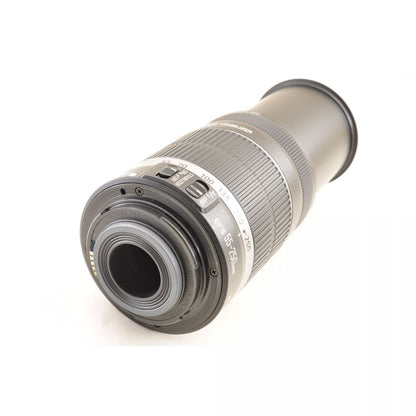 【中古】Canon EF-S 55-250mm f/4-5.6 IS ズーム カメラレンズ 交換レンズ キャノン