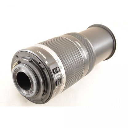 【中古】Canon EF-S 55-250mm f/4-5.6 IS ズームレンズ カメラレンズ 交換レンズ キャノン