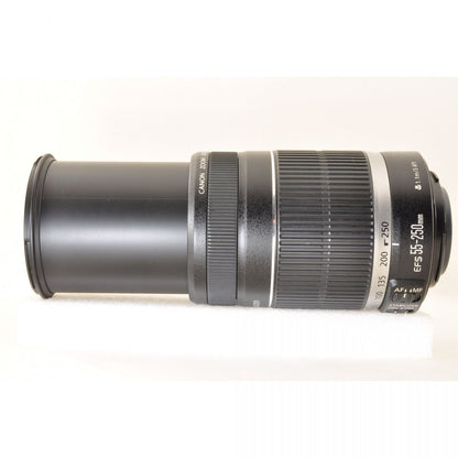 【中古】Canon EF-S 55-250mm f/4-5.6 IS ズームレンズ カメラレンズ 交換レンズ キャノン