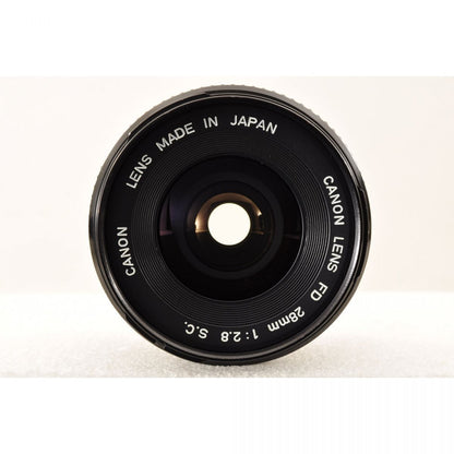 【中古】Canon FD 28mm f/2.8 S.C. 単焦点レンズ カメラレンズ 交換レンズ キャノン