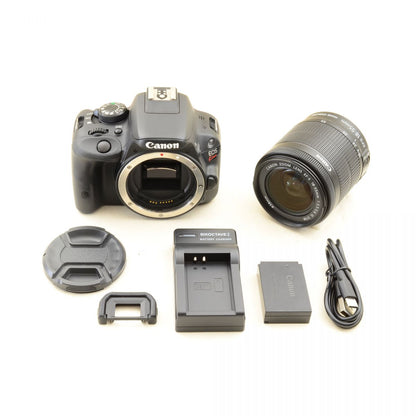 【中古】Canon EOS Kiss X7 デジタルカメラ EF-S 18-55mm STM ズームレンズ 一眼レフ キャノン