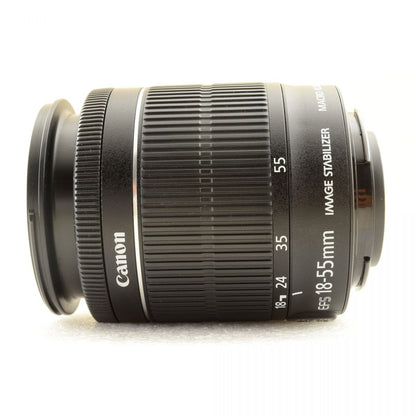 【中古】Canon EOS Kiss X8i 一眼レフ 18-55mm 55-250mm ダブルズーム デジタルカメラ キャノン