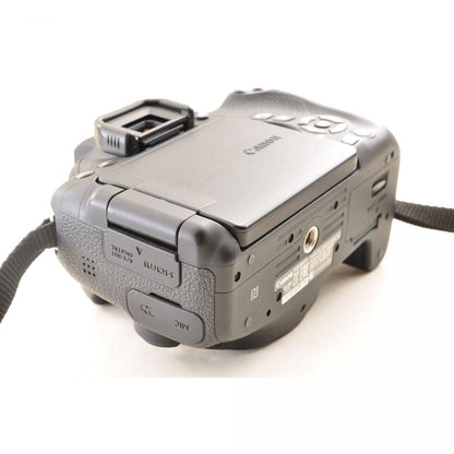 【中古】Canon EOS Kiss X8i 一眼レフ 18-55mm 55-250mm ダブルズーム デジタルカメラ キャノン