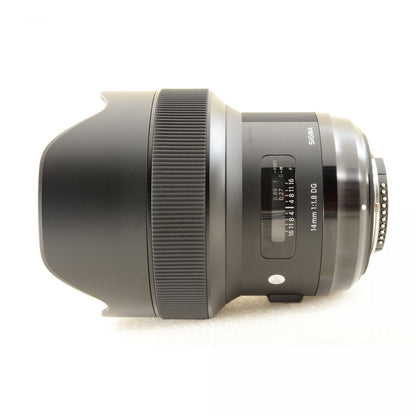 【中古】Sigma 14mm F1.8 DG HSM Art Nikon Fマウント用 単焦点レンズ シグマ カメラレンズ 交換レンズ