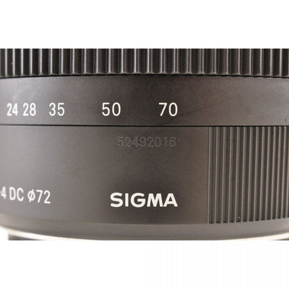 【中古】SIGMA 17-70mm F2.8-4 DC OS HSM C Nikon Fマウント用 ズームレンズ カメラレンズ 交換レンズ シグマ