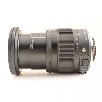【中古】SIGMA 17-70mm F2.8-4 DC OS HSM C Nikon Fマウント用 ズームレンズ カメラレンズ 交換レンズ シグマ