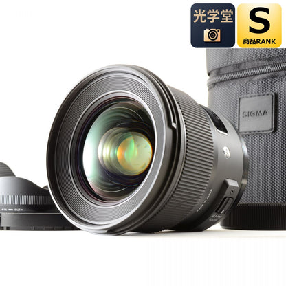 【中古】Sigma 24mm f/1.4 DG HSM Art Nikon Fマウント用 単焦点レンズ
