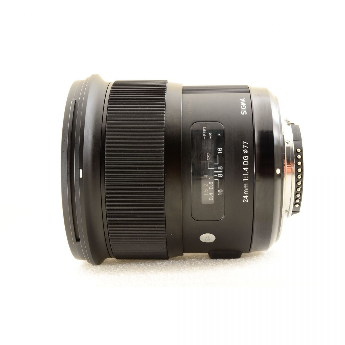 【中古】Sigma 24mm f/1.4 DG HSM Art Nikon Fマウント用 単焦点レンズ