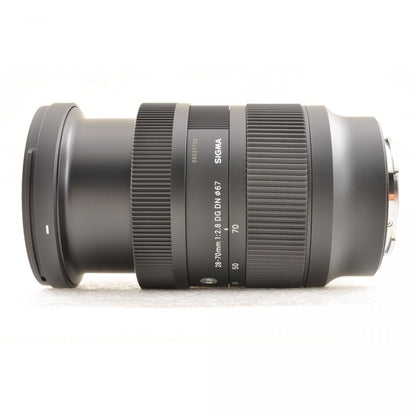【中古】Sigma 28-70mm f/2.8 DG DN Sony Eマウント用 元箱 フード ズーム カメラレンズ 交換レンズ シグマ