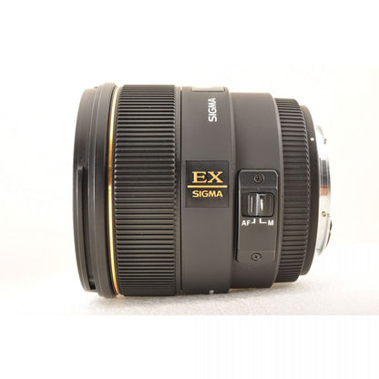 【中古】SIGMA EX 85mm F1.4 DG HSM Canon EFマウント用 単焦点レンズ カメラレンズ 交換レンズ シグマ