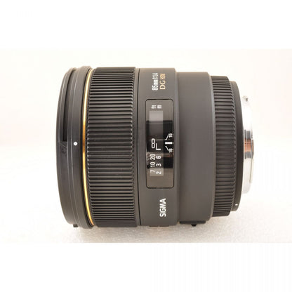 【中古】SIGMA EX 85mm F1.4 DG HSM Canon EFマウント用 単焦点レンズ カメラレンズ 交換レンズ シグマ