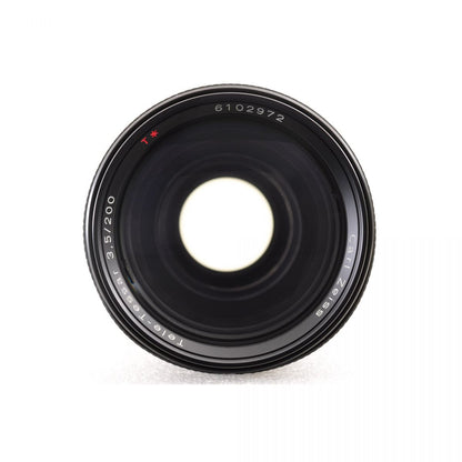 【中古】Contax Carl Zeiss Tele Tessar T* 200mm F3.5 AEG C/Y 単焦点レンズ カメラレンズ 交換レンズ コンタックス
