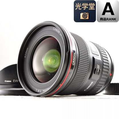 【中古】Canon EF 17-40mm f/4 L USM AF ズームレンズ フード
