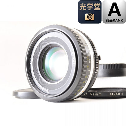 【中古】Nikon Nikkor AI-S 50mm F1.8 パンケーキMF単焦点レンズ
