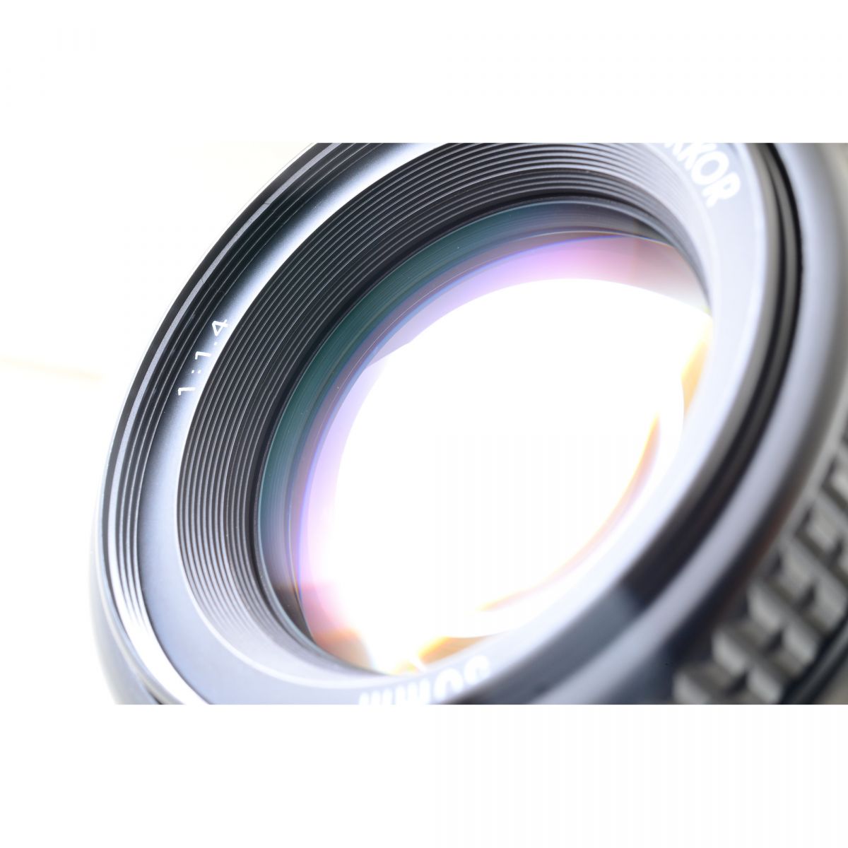 【中古】Nikon AF Nikkor 50mm F1.4 Nikon Fマウント用 単焦点レンズ