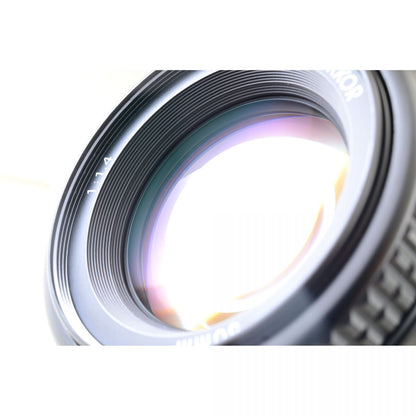 【中古】Nikon AF Nikkor 50mm F1.4 Nikon Fマウント用 単焦点レンズ