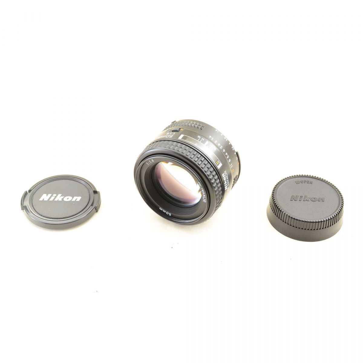 【中古】Nikon AF Nikkor 50mm F1.4 Nikon Fマウント用 単焦点レンズ