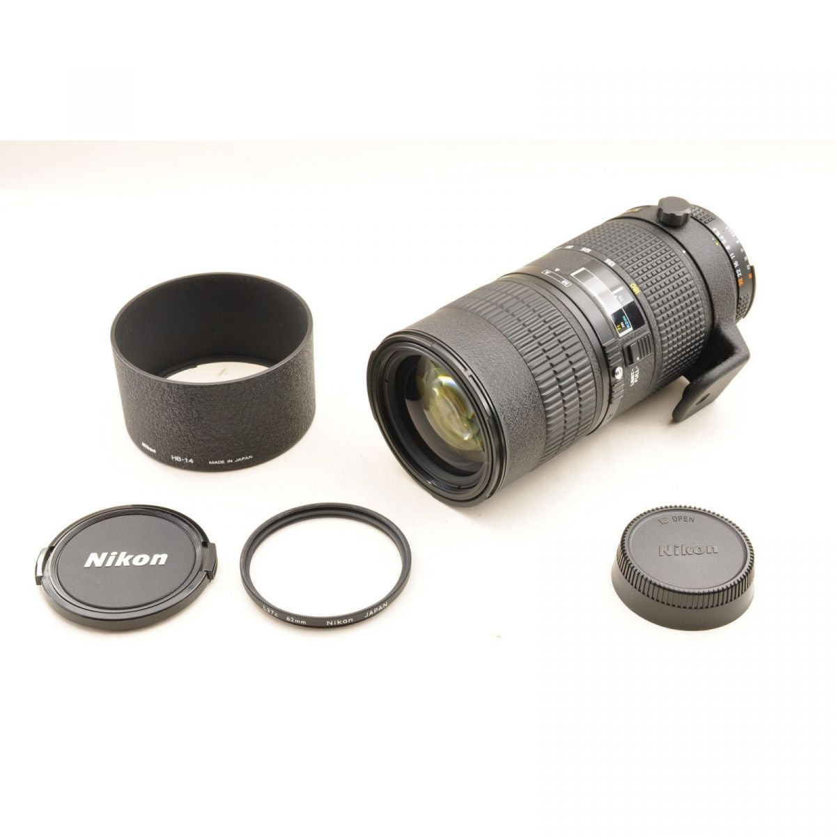 【中古】Nikon AF Micro Nikkor 70-180mm f/4.5-5.6D ED 望遠 ニコン カメラレンズ 交換レンズ , フード付き